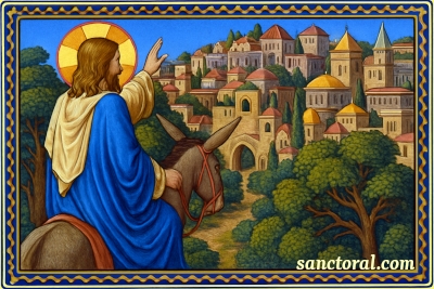Jesus predicts the ruin of Jerusalem