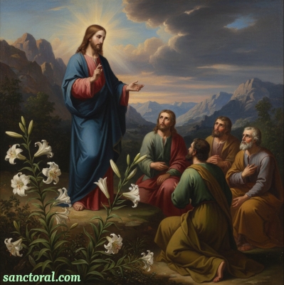 Not even Solomon in all his glory was arrayed as one of these lilies of the field
