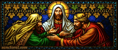 Jésus enseigne l'amour et la charité