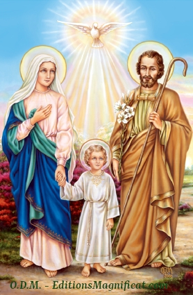 Holy Family, Jesus, Mary, Joseph - ODM