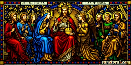 Jesús, corona de todos los Santos.