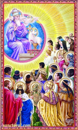 Santos de Dios O.D.M. pinxit