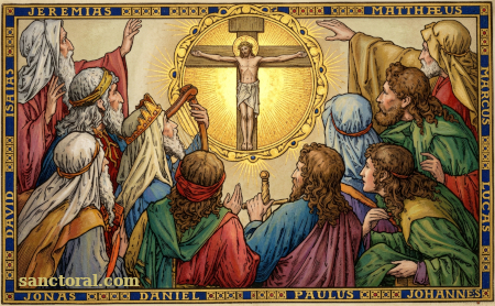 Auteurs inspirés qui parlent des souffrances du Sauveur durant le Temps de la Passion.